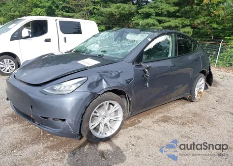 2023 Tesla Model Y Awd/Long Range Dual Motor All-Wheel Drive from USA, damaged, VIN 7SAYGDEE0PA156500